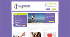 Desktop Screenshot of progressionfit.com